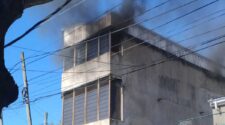 Incendio en estacionamiento de Lanús