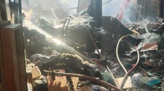 Incendio de vivienda en Solano