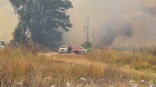 incendio forestal en ezeiza