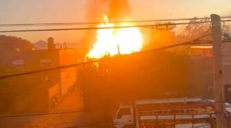 incendio y explosiones en un depósito de garrafas de Mariano Acosta