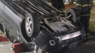 Vuelco en Monte Grande