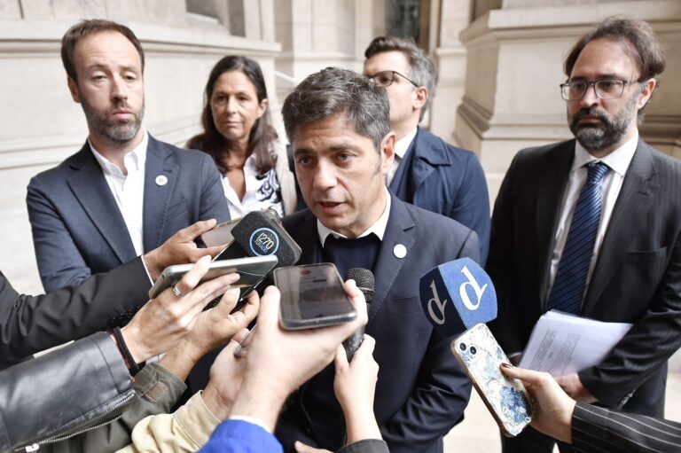 En Chaco, Kicillof apuntó contra el Gobierno de Javier Milei