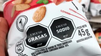 etiquetado frontal - sellos negros - alimentos