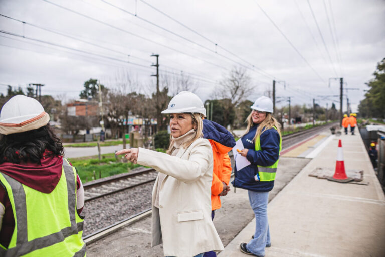 Estación UNaB: avanza una obra histórica para la conectividad de Almirante Brown