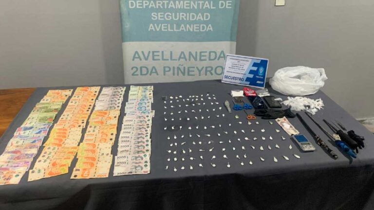 Detuvieron a “La Tuerta”, una mujer señalada por narcomenudeo en Avellaneda