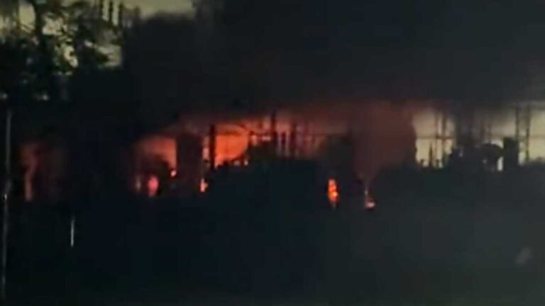Explosión, incendio y apagón masivo en La Plata