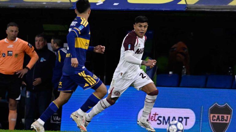 En el final, Boca se lo ganó a Lanús