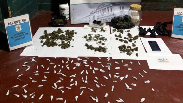 Una mujer fue detenida por narcomenudeo en Avellaneda