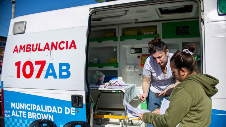 Almirante Brown: jornada de salud integral en Glew