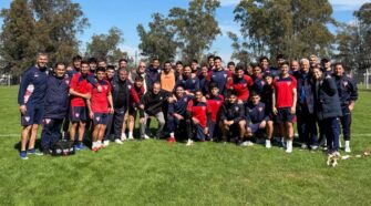 Entrenamiento en Villa Albertina